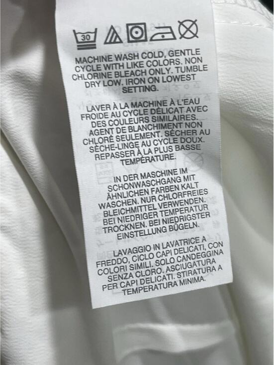 NWT J. Crew Striped Eyelet Skirt White A-line Knee Length Women's Lace Career 12 - Picture 3 of 8